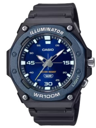 CASIO SPORT DIVER - ILLUMINATOR WR 100MT - BLUE — Ansicht 1