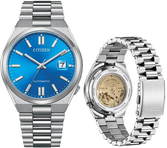 CITIZEN X PANTONE TSUYOSA AUTOMATIC GLOWING BLUE - LIMITED EDITION WATCH — Ansicht 1