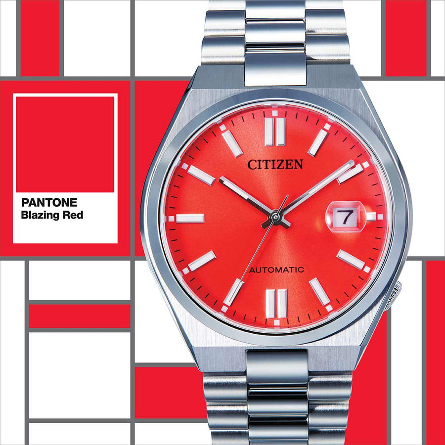 CITIZEN X PANTONE TSUYOSA AUTOMATIC BLAZING RED - LIMITED EDITION WATCH — Ansicht 2