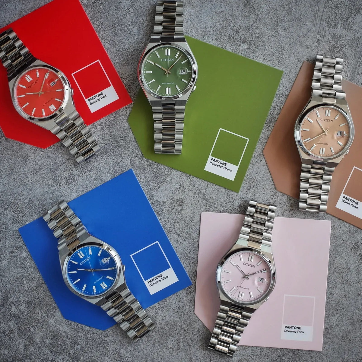 CITIZEN X PANTONE TSUYOSA AUTOMATIC PEACEFUL GREEN - LIMITED EDITION WATCH — Ansicht 5