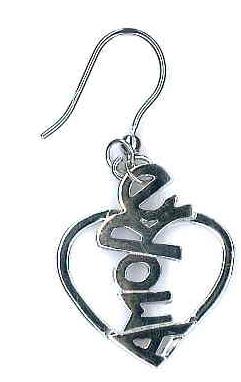 AMBROSINI JEWELS - ORECCHINI ARGENTO 925Â° cuore finitura bianca lucida — Ansicht 1