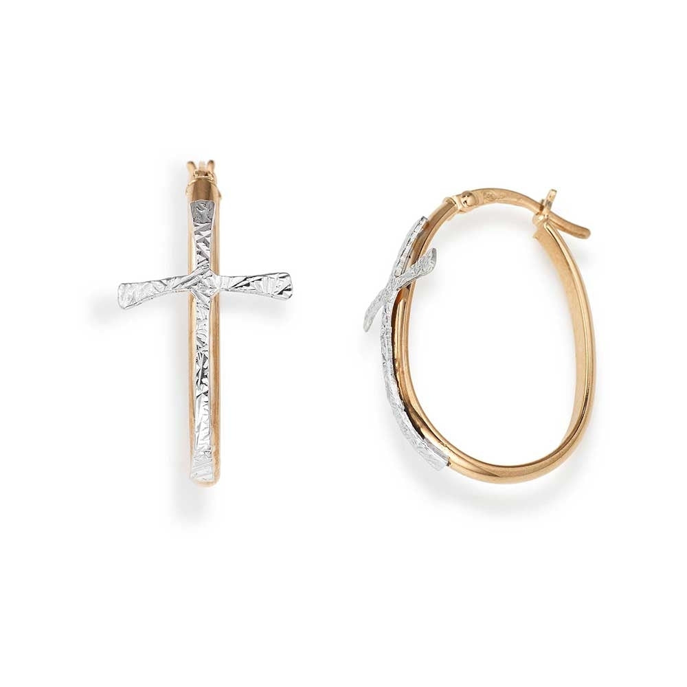 AMEN CERCHIO CROCE ROSE GOLD — Ansicht 1