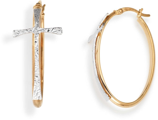 AMEN CERCHIO E CROCE ROSE GOLD — Ansicht 1