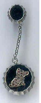 AMBROSINI JEWELS - ORECCHINI ARGENTO 925Â° tappo finitura bianca con pietre cane — Ansicht 1