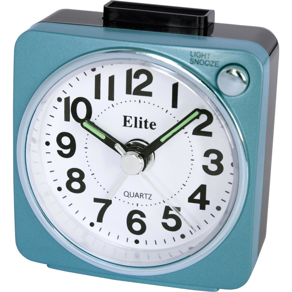 ELITE SVEGLIA ANALOGICA BLUE/ PETROL ALARM CLOCK — Ansicht 1