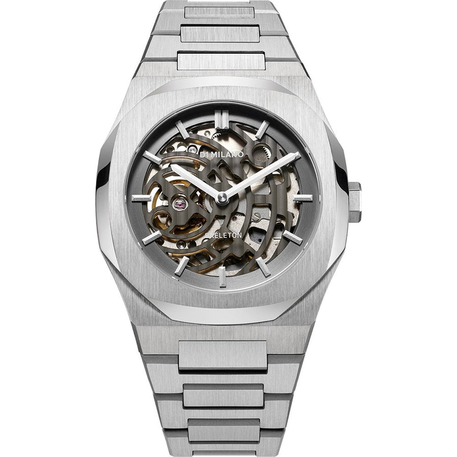 D1 MILANO MECHANICAL SKELETON SILVER — Ansicht 1