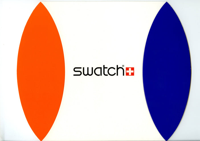SWATCH GIFT BOX (21X25 - blue/orange) 20 pcs. — Ansicht 1