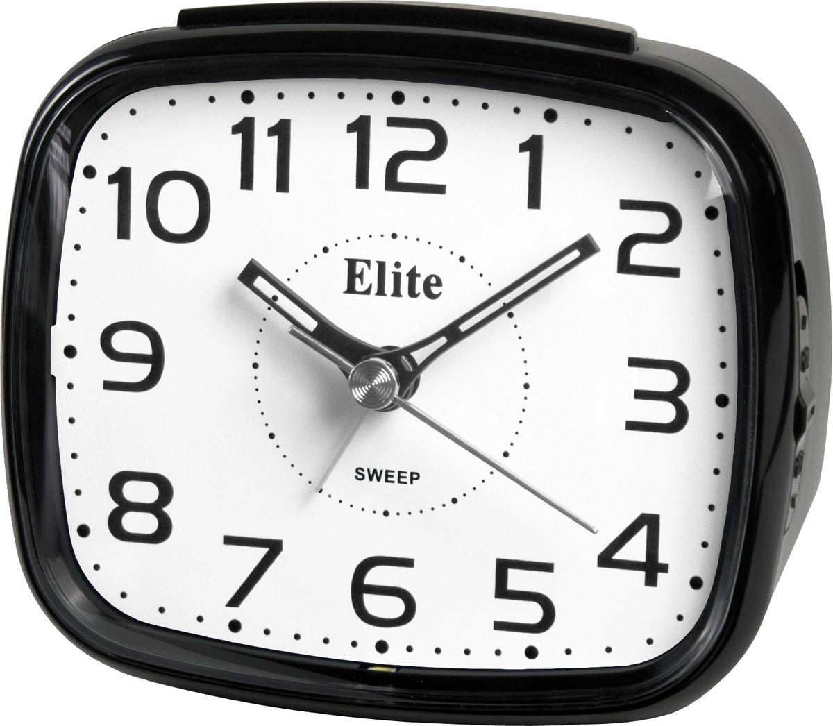 ELITE Sveglia silent con luce LED e snooze - NERO - Silent alarm clock with LED light and snooze - BLACK — Ansicht 1