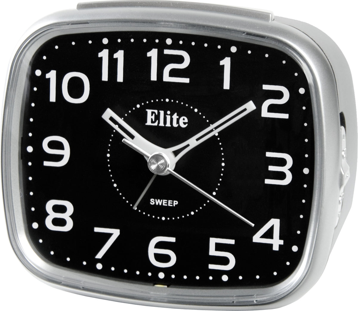 ELITE Sveglia silent con luce LED e snooze - ARGENTO - Silent alarm clock with LED light and snooze - SILVER — Ansicht 1