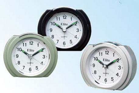 ELITE SVEGLIA ANALOGICA BIANCA / WHITE ALARM CLOCK — Ansicht 1