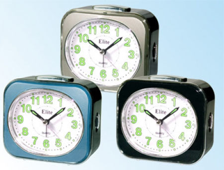 ELITE SVEGLIA ANALOGICA GRIGIA/ GREY ALARM CLOCK — Ansicht 1