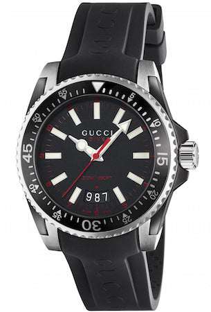 GUCCI WATCH DIVER LG BLACK&RED — Ansicht 1